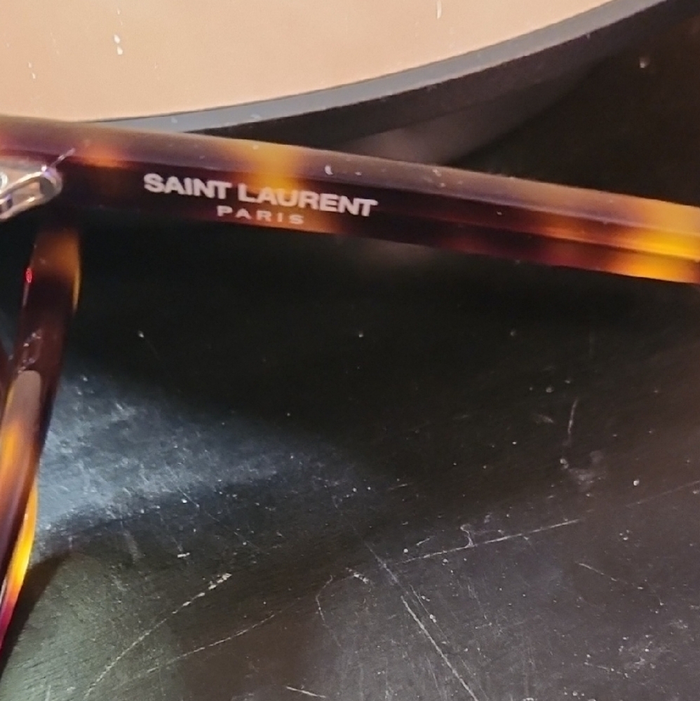 Saint Laurent Brown Sunglasses - Picture 2 of 6